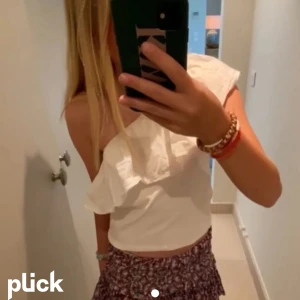 Vit topp - Superfin topp från zara💕💕