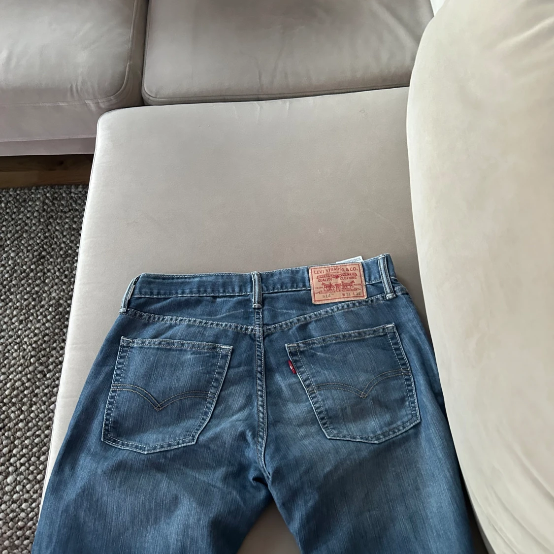 Lågmidjade levis jeans - 90