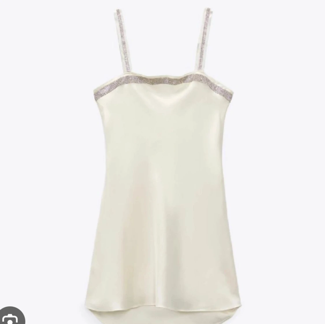 Vit zara klänning  - 91