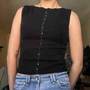 Stickad topp med båtringning - Fint skick🫶🏻