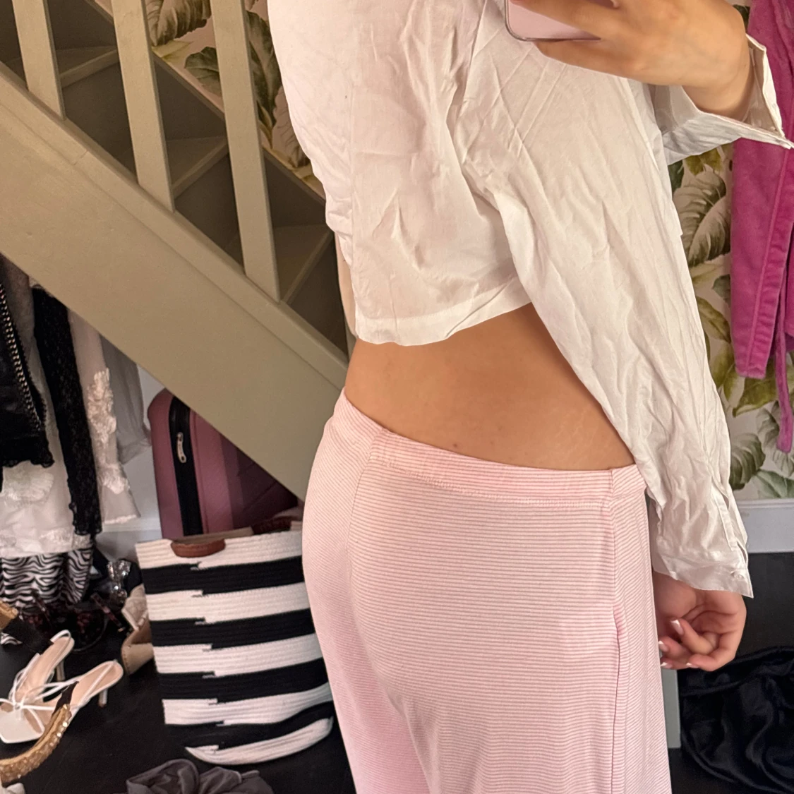 Croppad skjorta  - 90