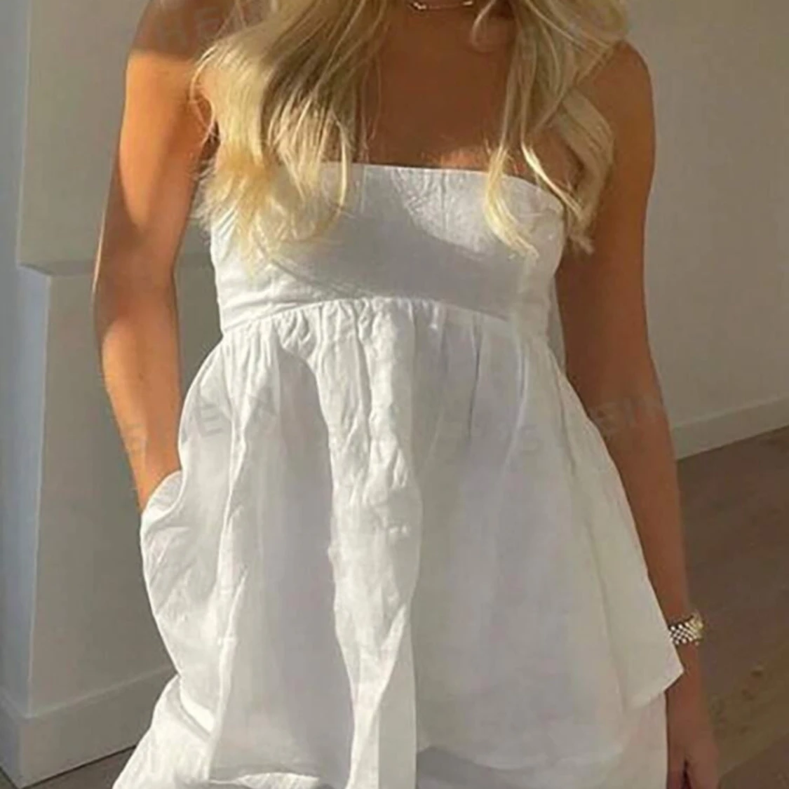 Superfin topp i linnetyg