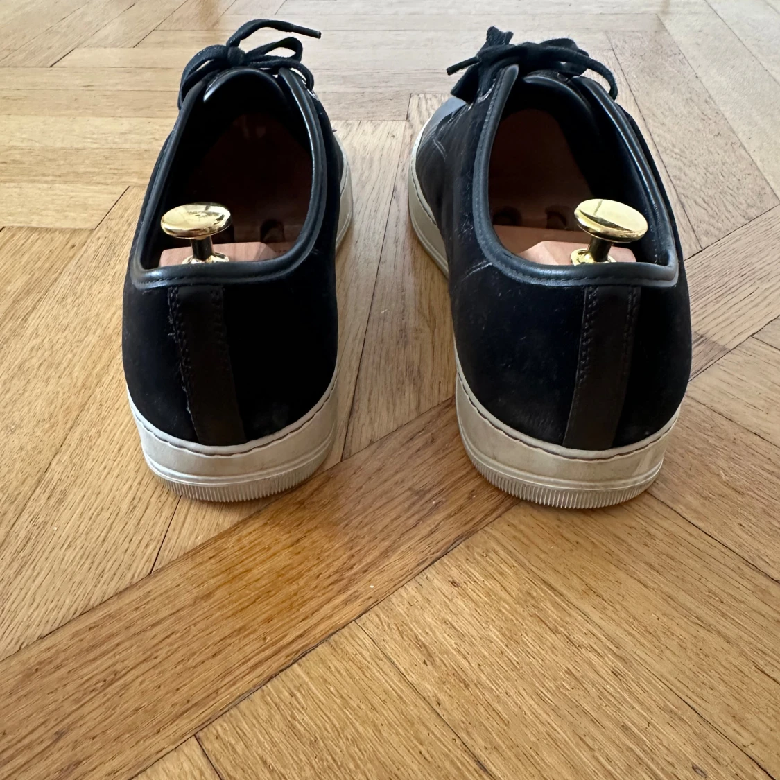 Svarta Lanvin, uk 11, toppskick - 90