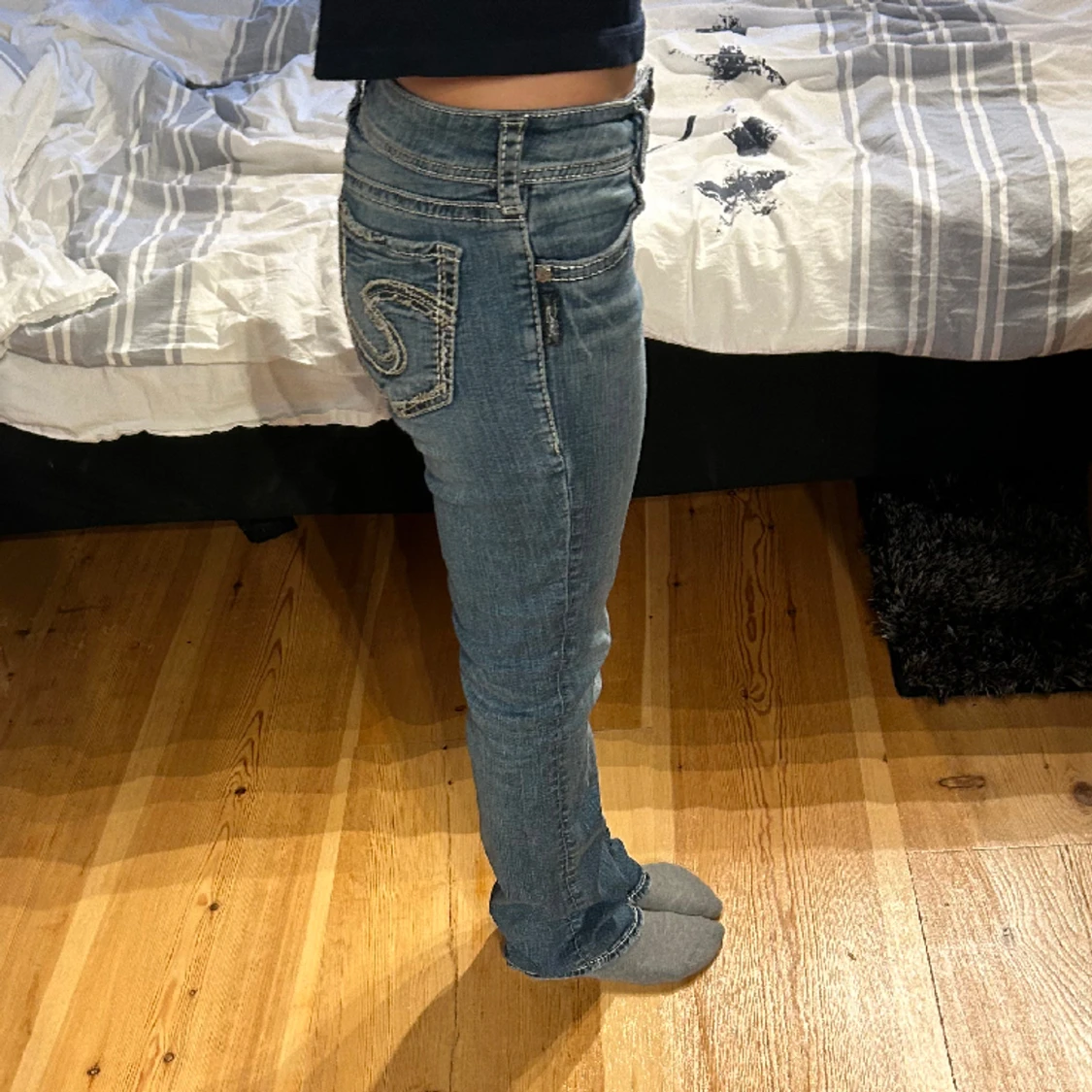 Lågmidjade jeans - 90