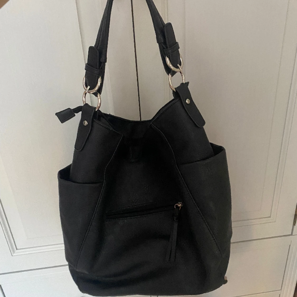 Svart bag väska  - 91