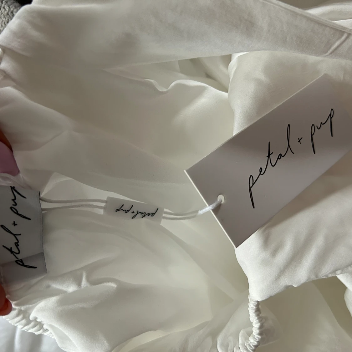 Vit klänning/ student klänning  - 91