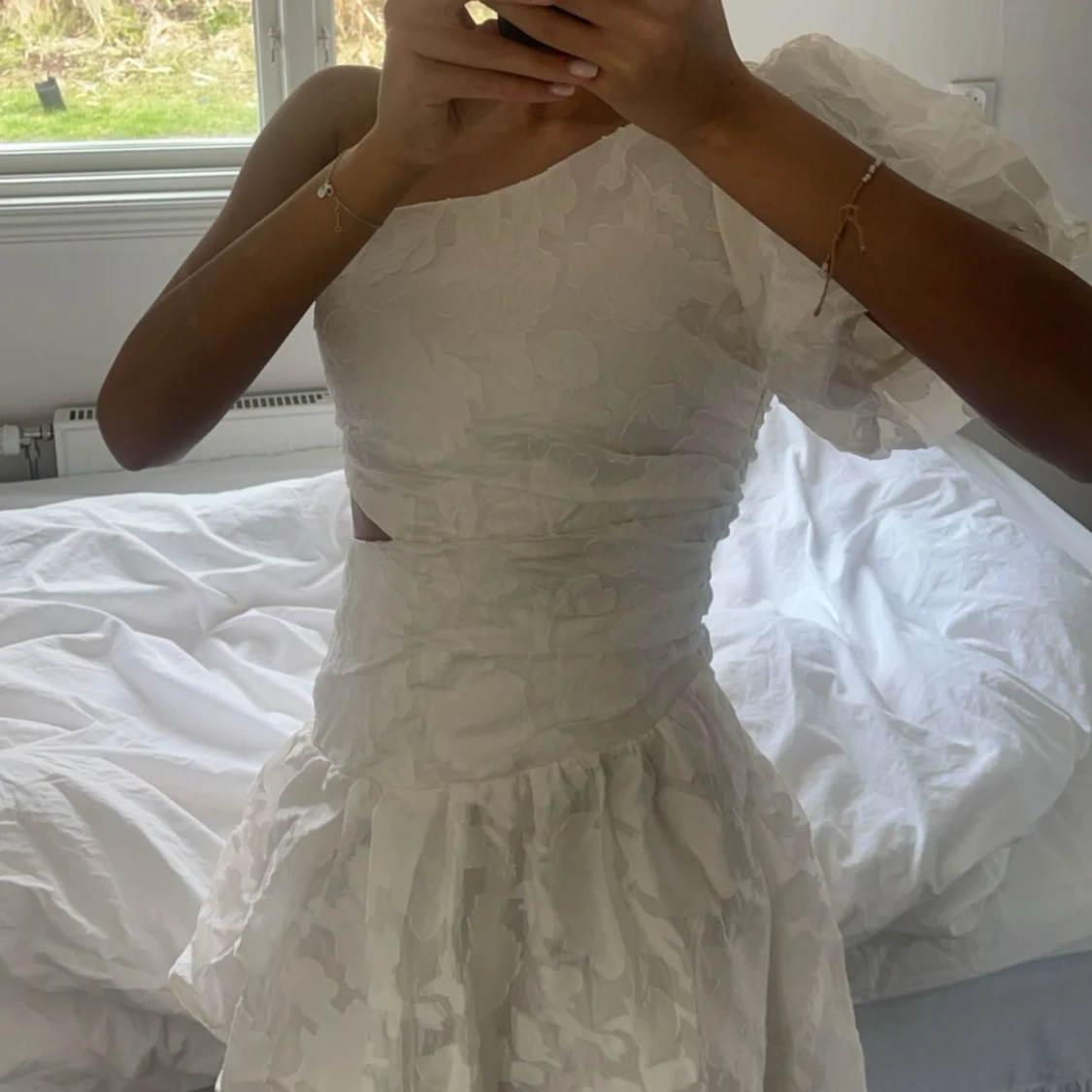 Vit klänning - 91