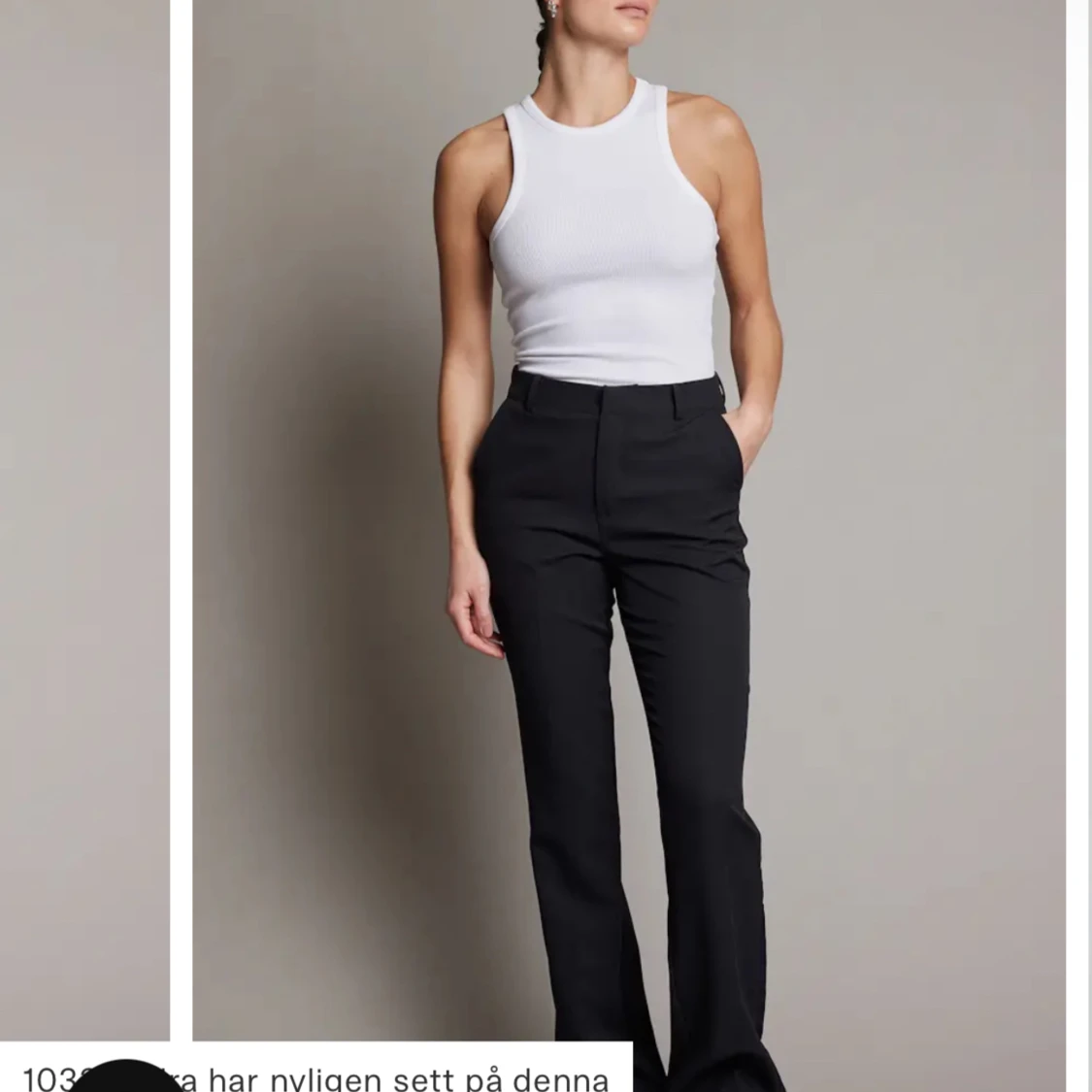 Vilma kostymbyxa från BikBok, storlek 40. 