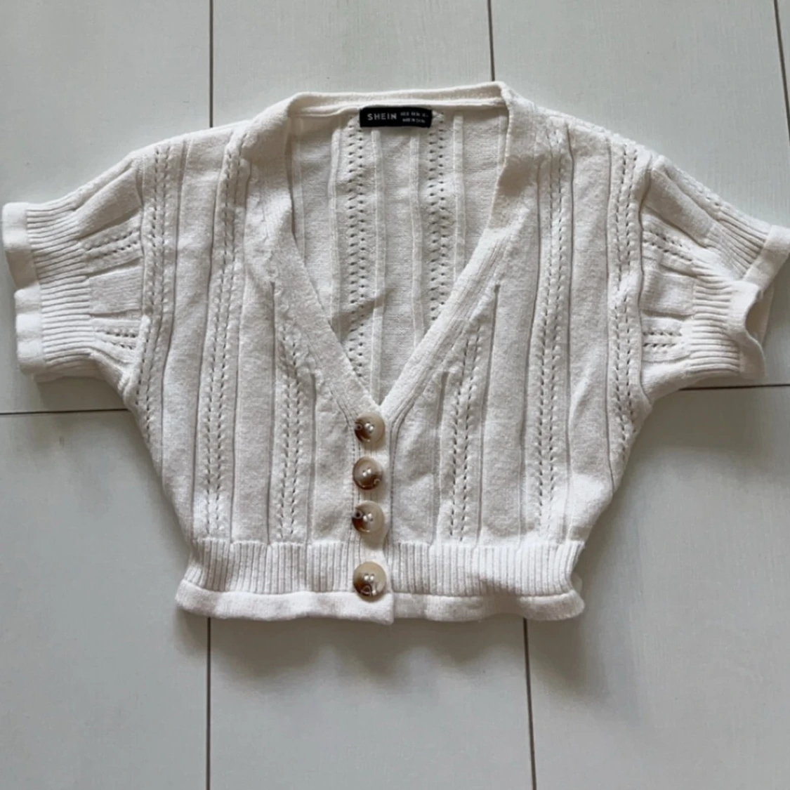 Stickad sommar top - 90