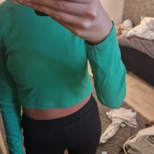 Zara Tröja - Superfin klargrön tröja från Zara. Rättvisast bild på färgen finns på bild 5. Storlek barn 164 men passar XXS/XS utan problem. Använd ca 2 ggr, så i bra skick💚