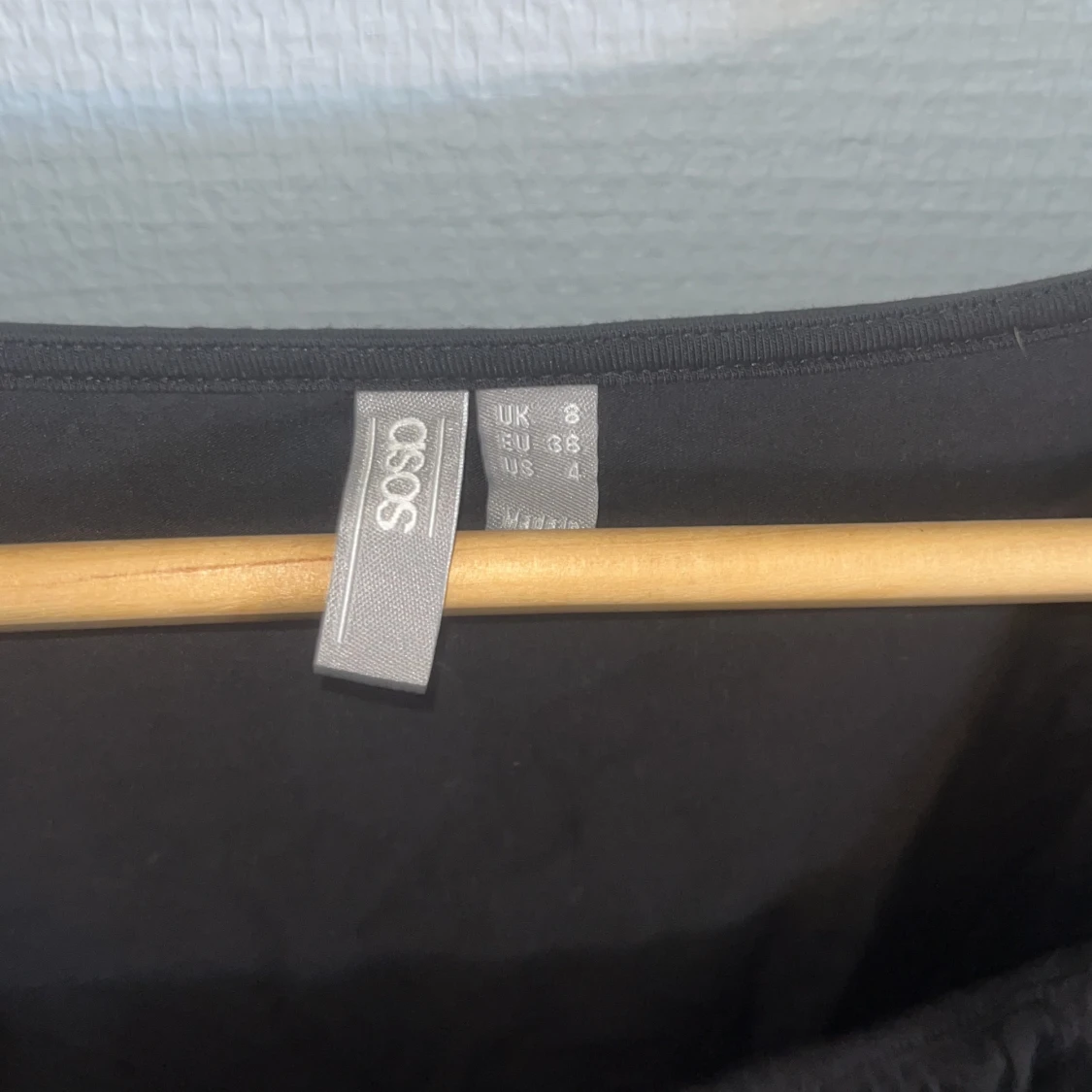 Svart långärmad topp - 93