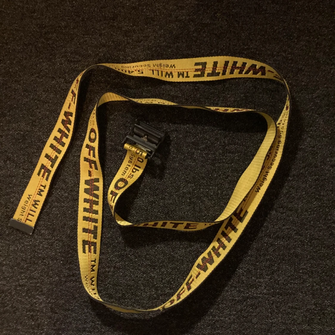 Off white bälte  - 90