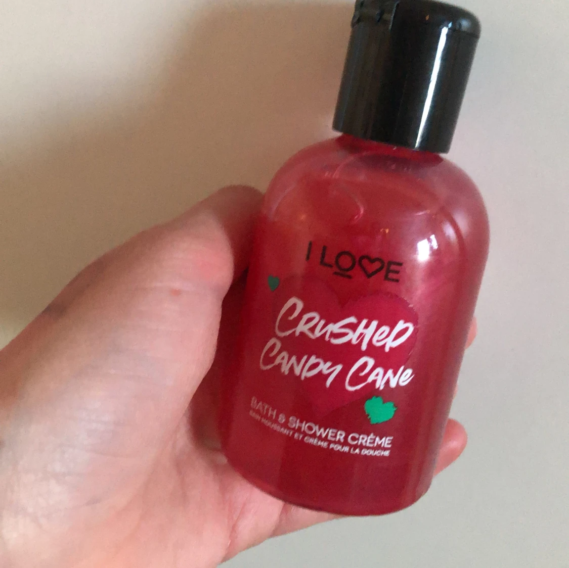 Crushed candy cane bath& shower creme