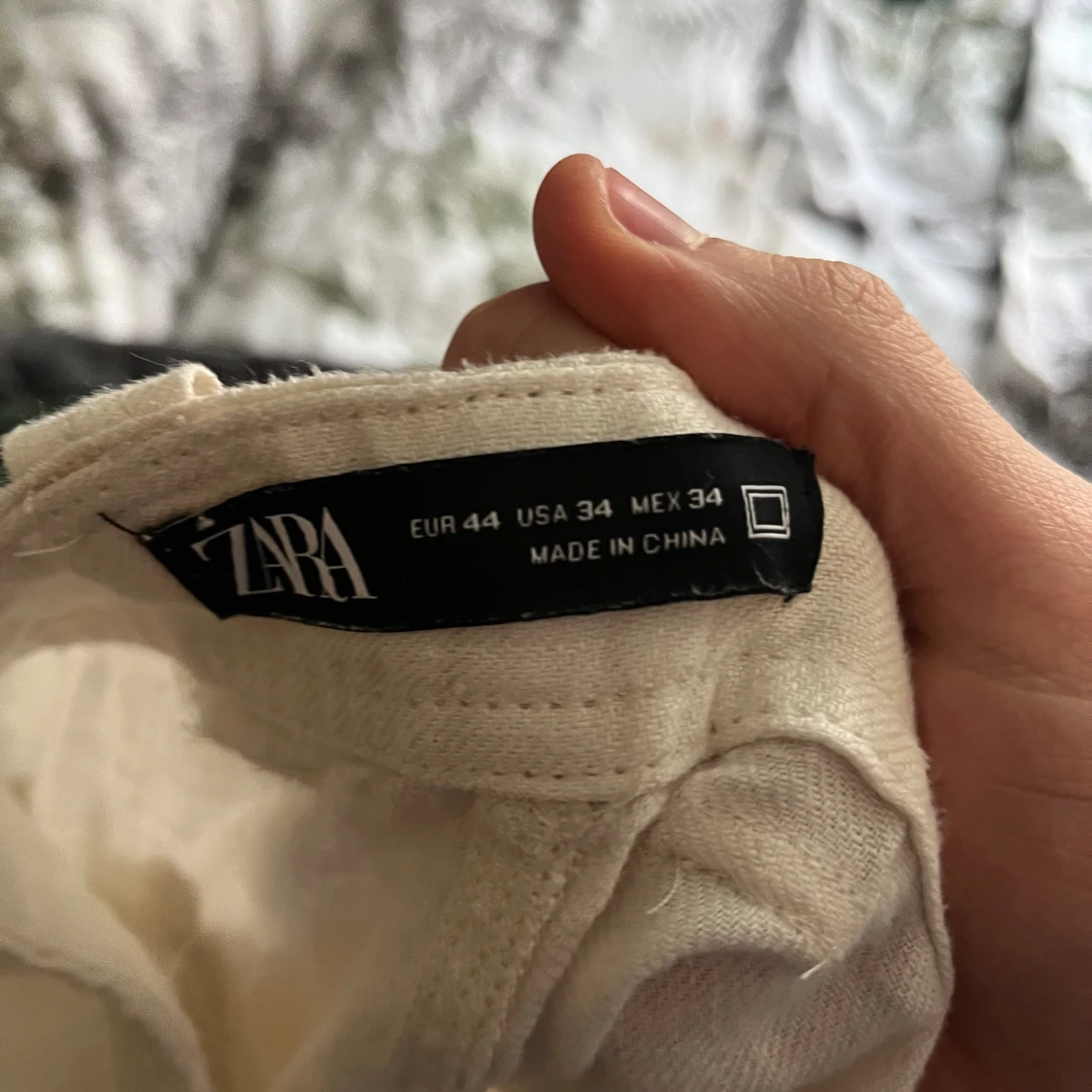 Linnebyxor i 100% linne - 91