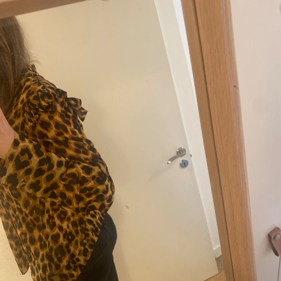 Leopardmönstrad blus By Malene Birger - 90