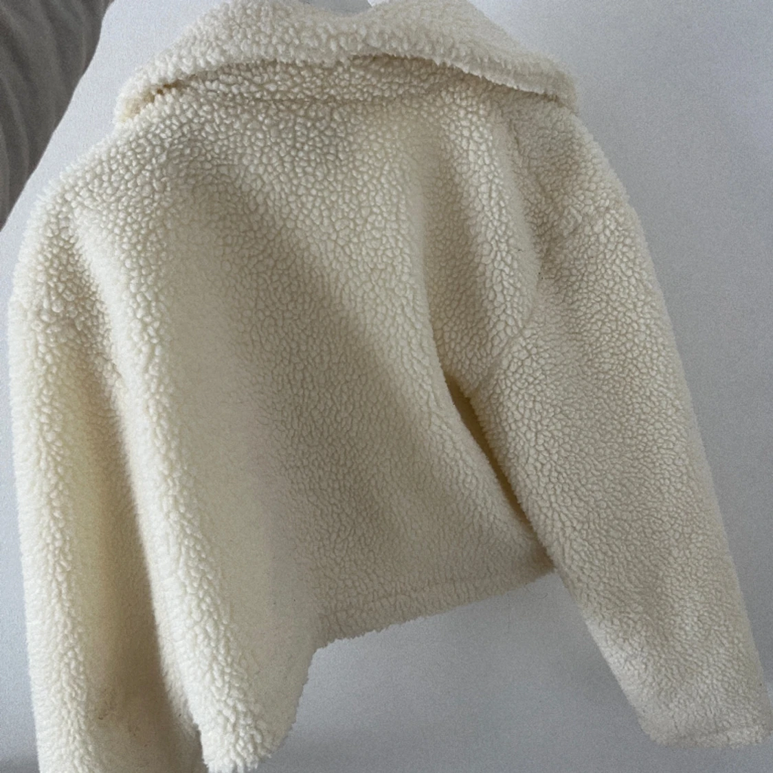 Teddy jacka vit  - 91