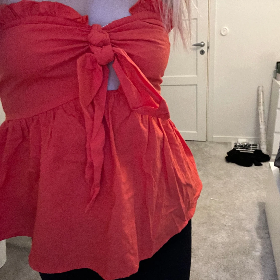 Röd söt topp  - 91