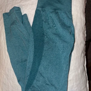 NVGTN tights - Nvgtn tigts i färgen ”Teal” storlek XS men passar även en S. Tightsen är endas använda 1 gång så de är i mycket bra skick. Skickar gärna fler bilder om så önskas.