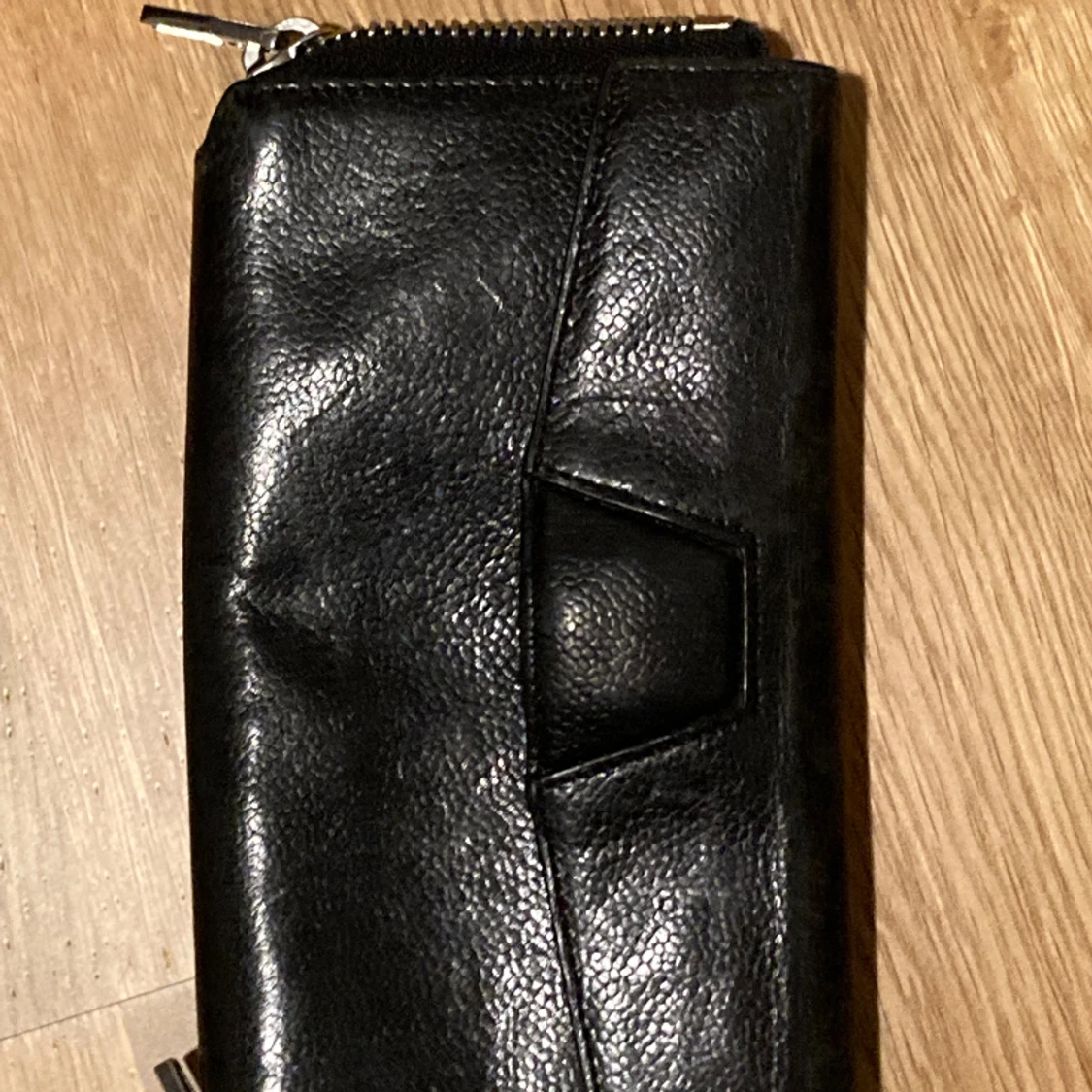 Alexander wang läder plånbok med många praktiska korthållare