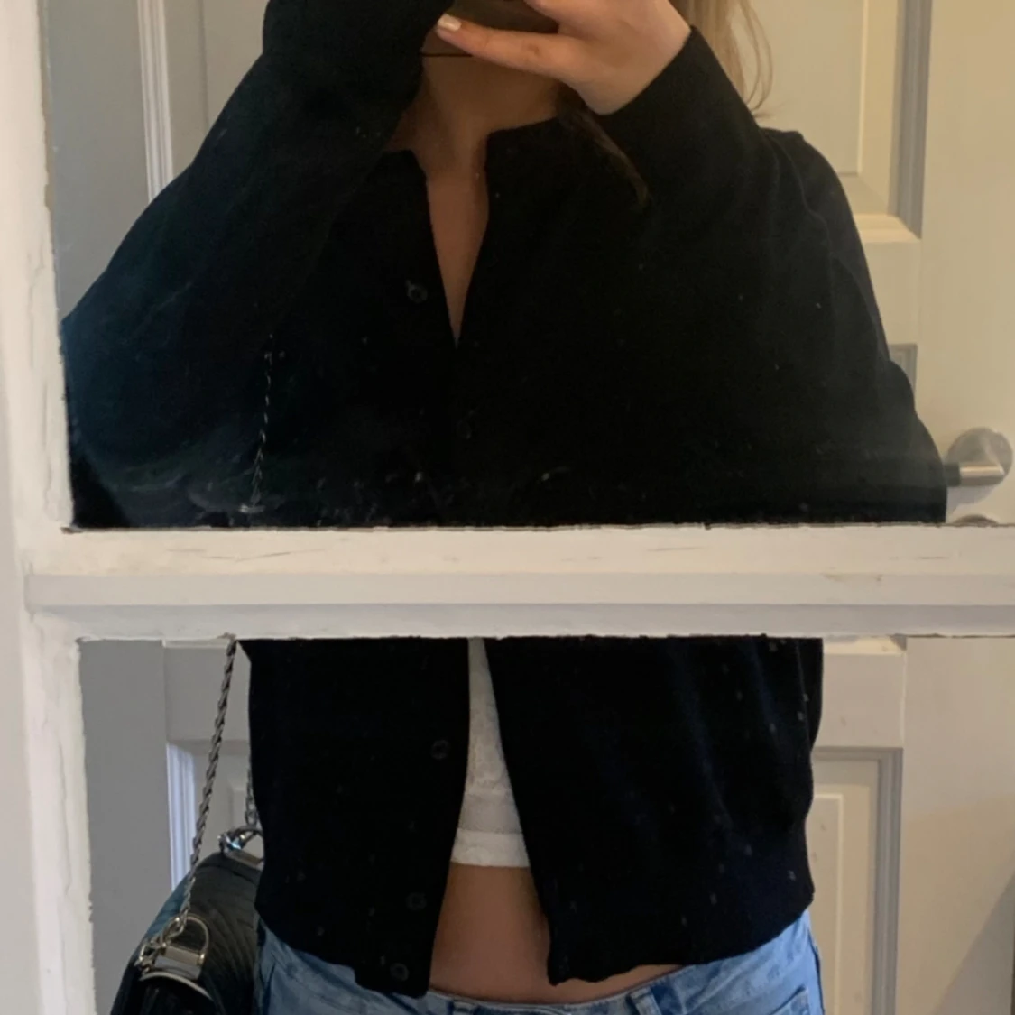 Svart kofta H&M - 90