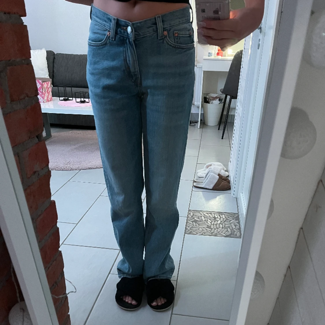 Lågmidjade jeans - 90