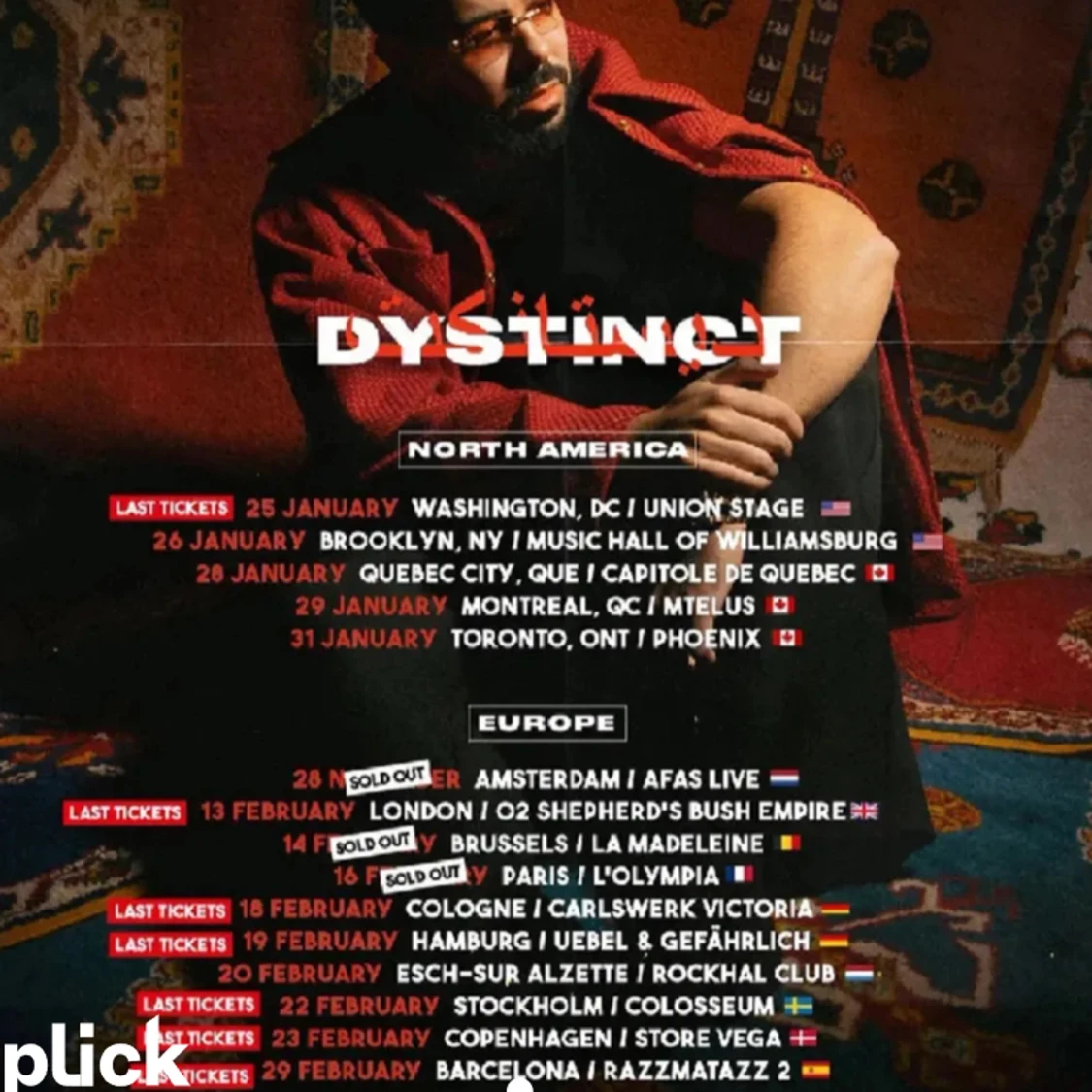 Dystanic biljett Stocholm!!