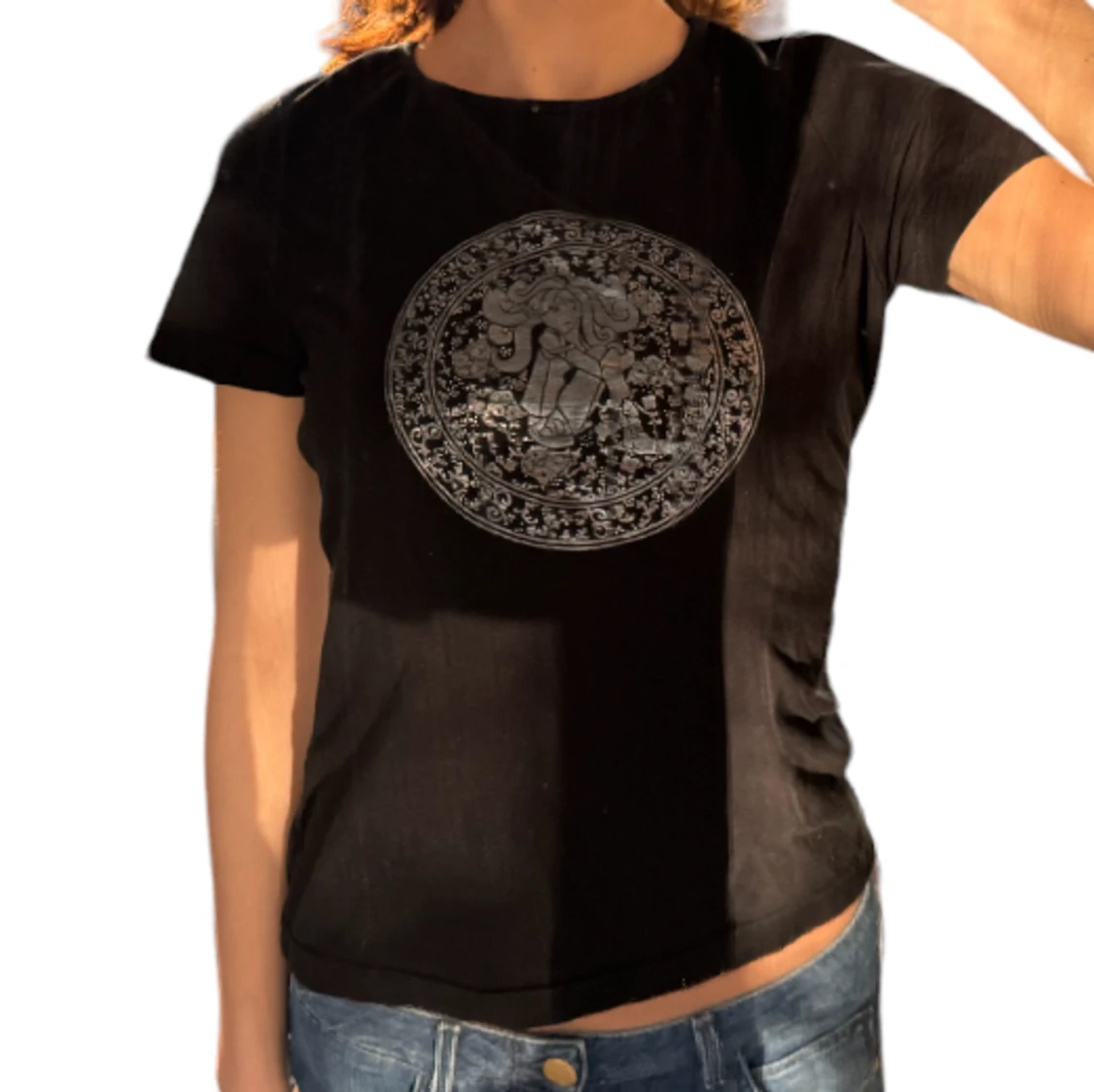 T-shirt med tryck - 90