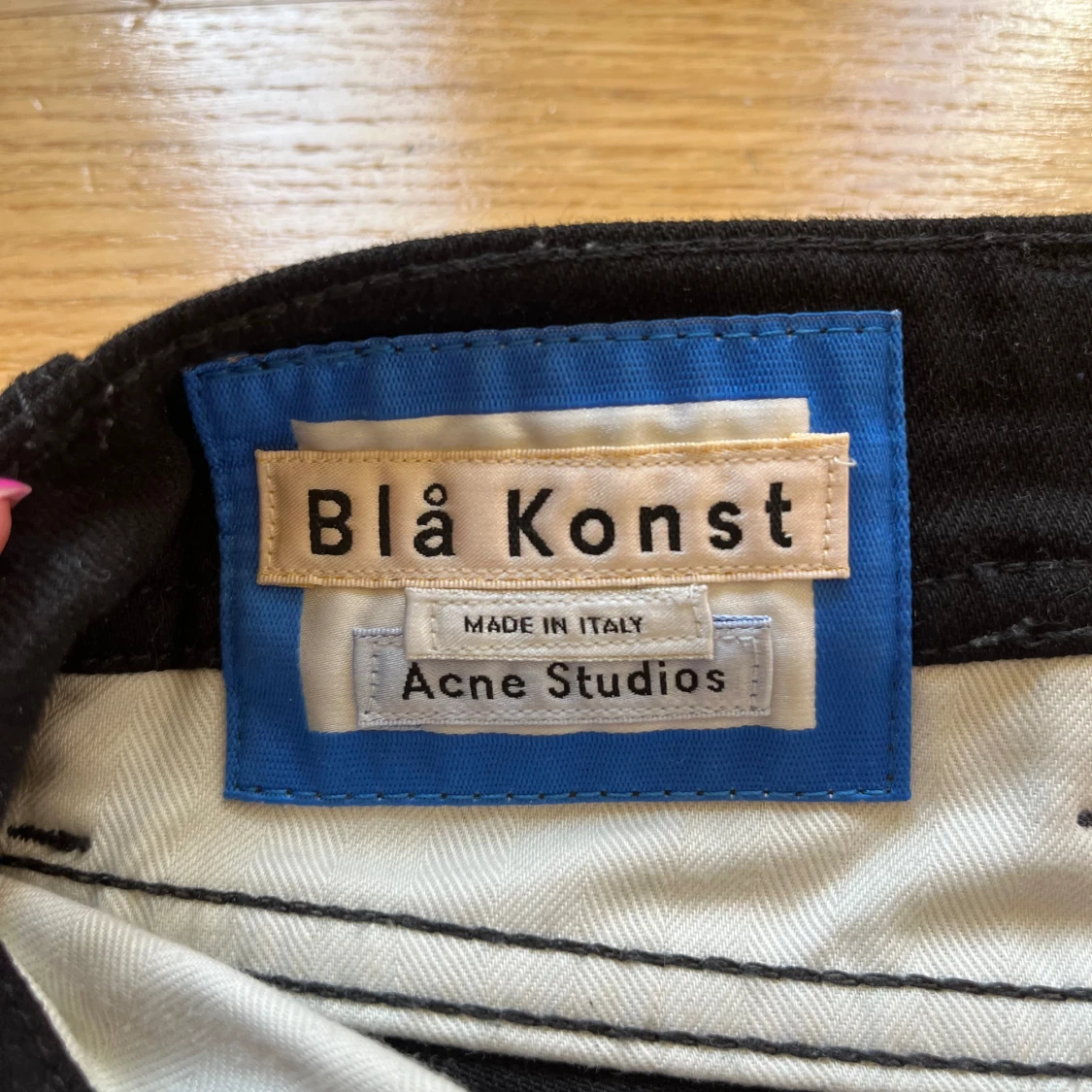 Svarta Acne Studios jeans - 90