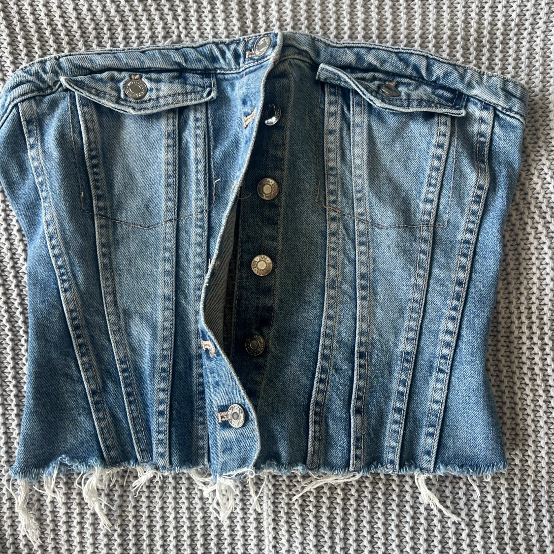 Zara jeans top  - 90