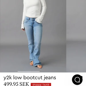 Y2k jeans - Säljer dessa populära jeans från ginatricot i storlek xs