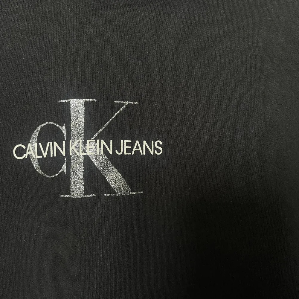Svart Calvin Klein hoodie i fint skick! . Hoodies.