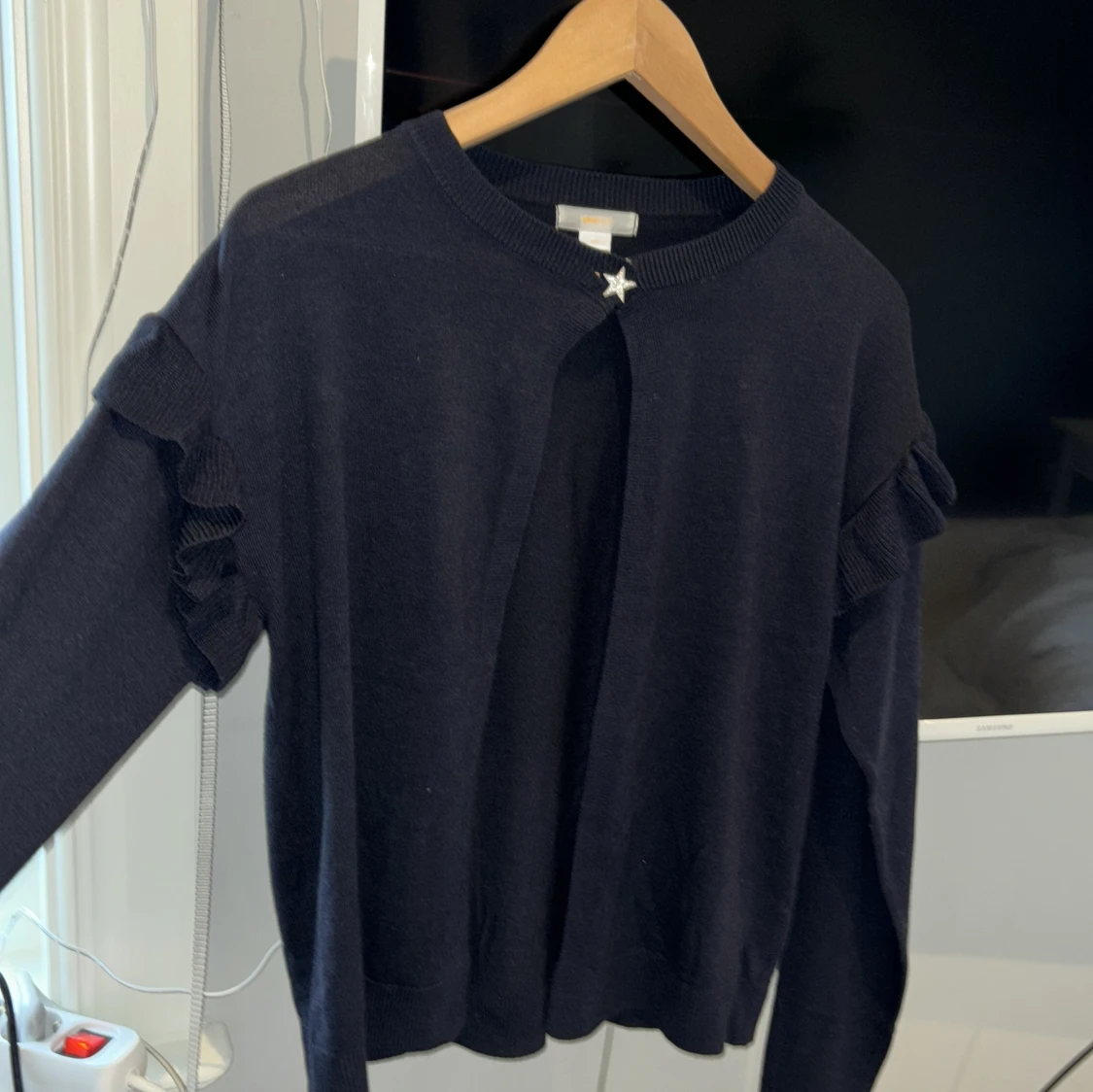 Gina tricot mörk blå kortfa  - 91