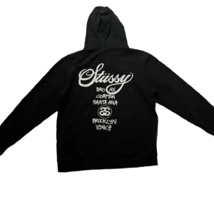 Stussy World Tour Hoodie  - Limiterad Stussy hoodie  skick 9/10   