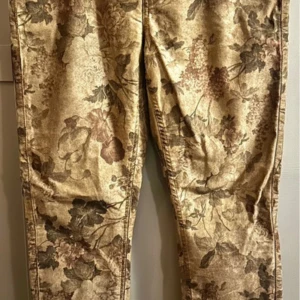 Mönstrade jeans strech - Använda normalt, L/XL 