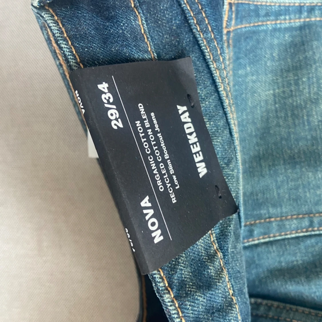 Weekday jeans Nova 29/34 oanvända  - 92