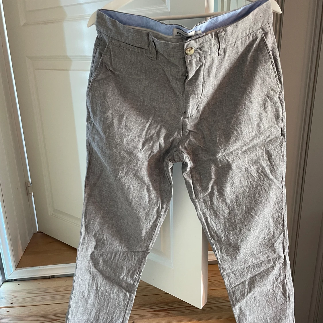 Chinos grå dressmann 34-30