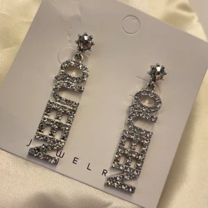 Snyggaste örhängena  - Snyggaste silvriga örhängena med glittrande stenar!! Säljer pga. att jag rensar, såklart helt nya🌸 