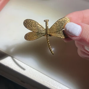 Trollslända ring - Rostfritt stål och justerbar!! Säljer pga använder bara silver💕💕