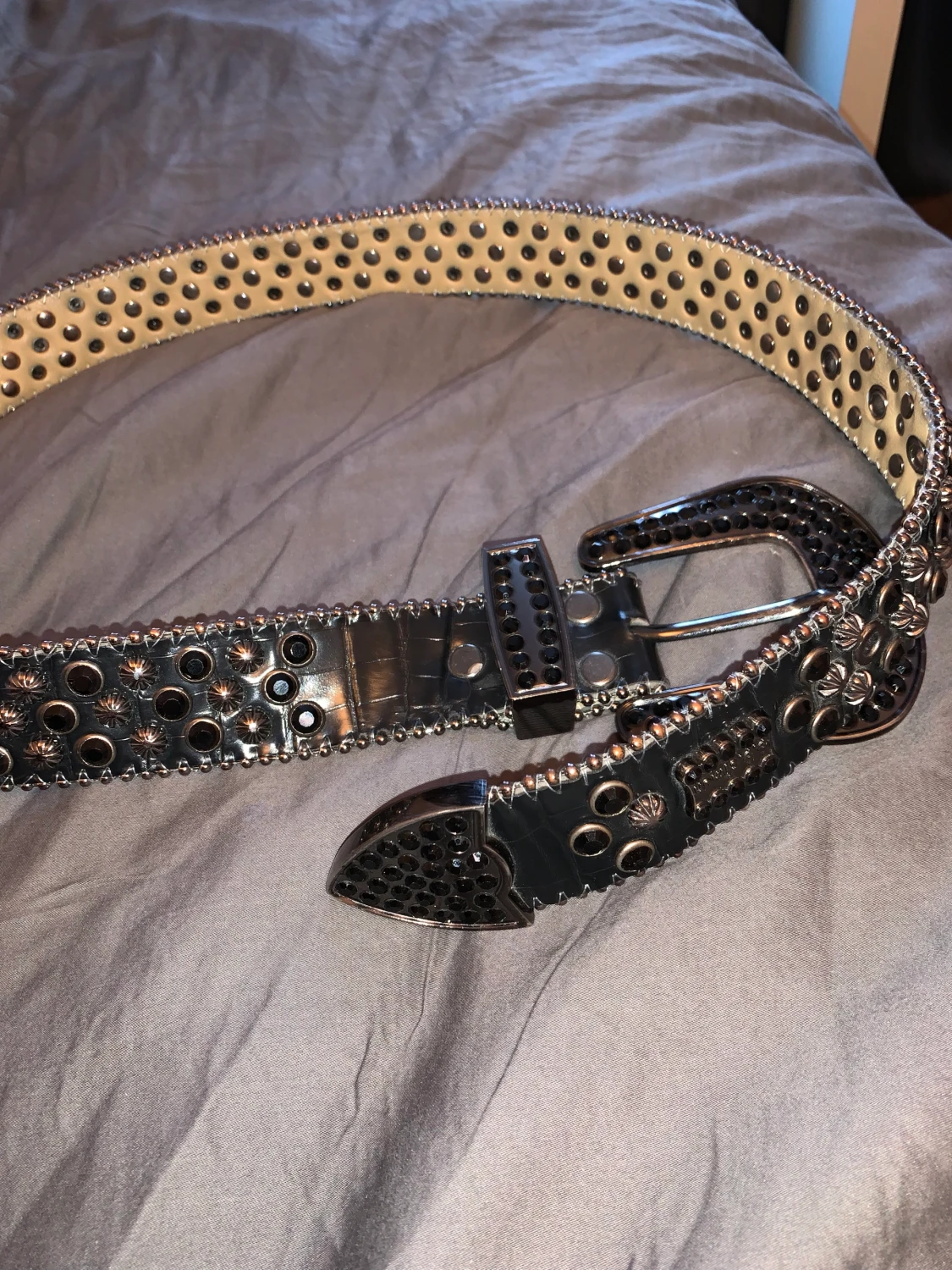 Svart bb belt