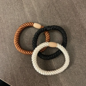 3 pack hårsnoddar  - Oanvända 