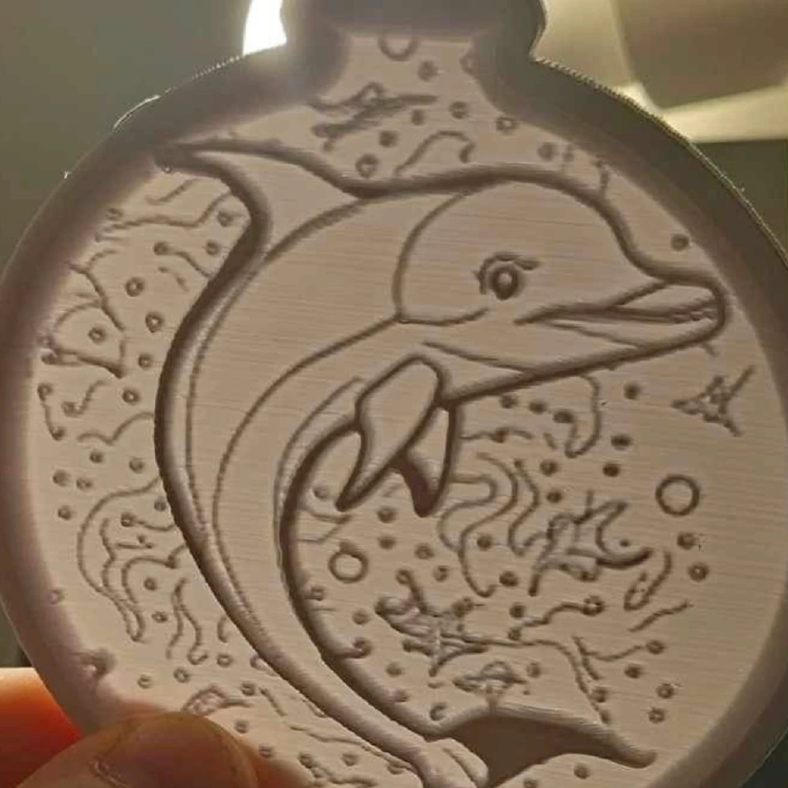 Delfin att hänga i fönster