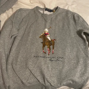 Grå Ralph fluoren sweatshirt  - Jätte bra skick  Bra passform Inga märken eller annat 