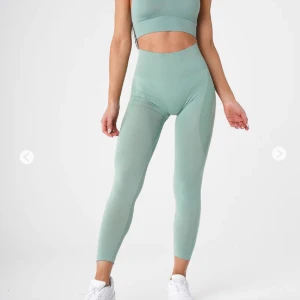 Tights - Supersnygga träningstights från nvgtn i en ljusgrön färg 🤍