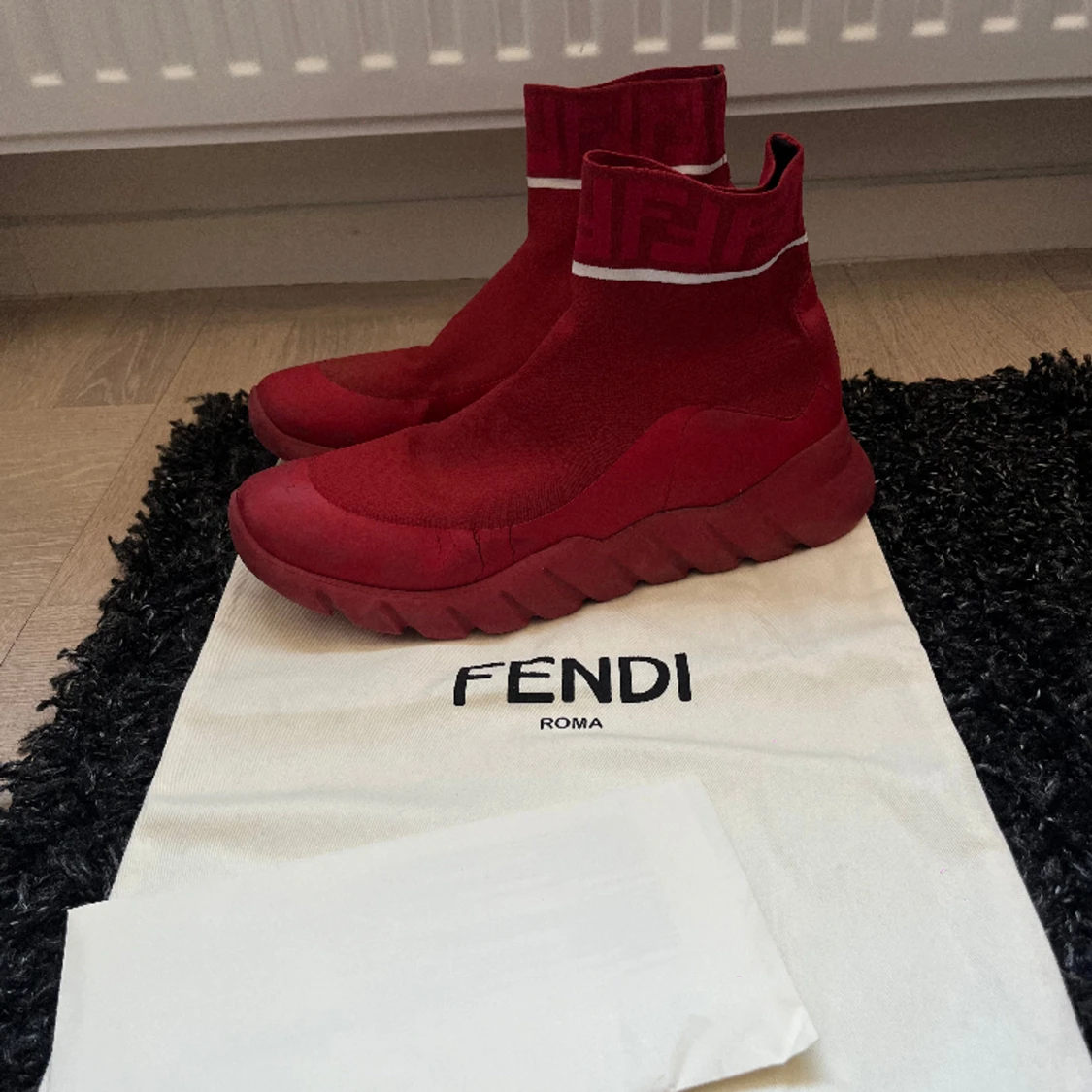 Fendi Tech Fabric High Top
