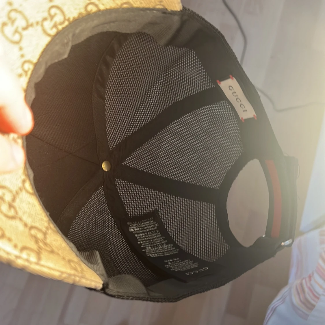 Gucci keps Snake beige - 91