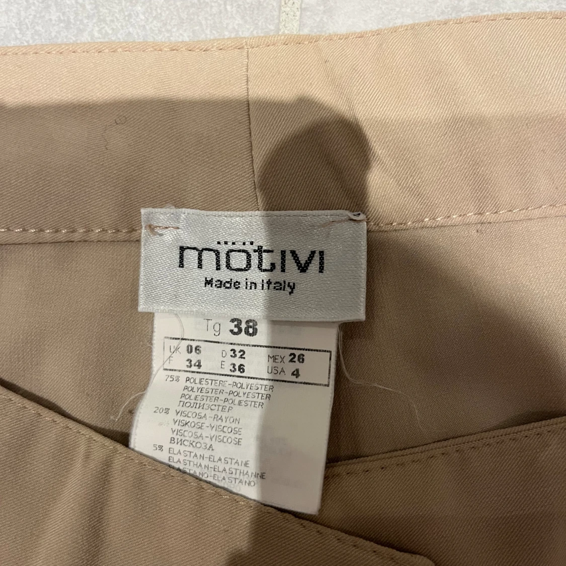 Beiga kostymbyxor - 91