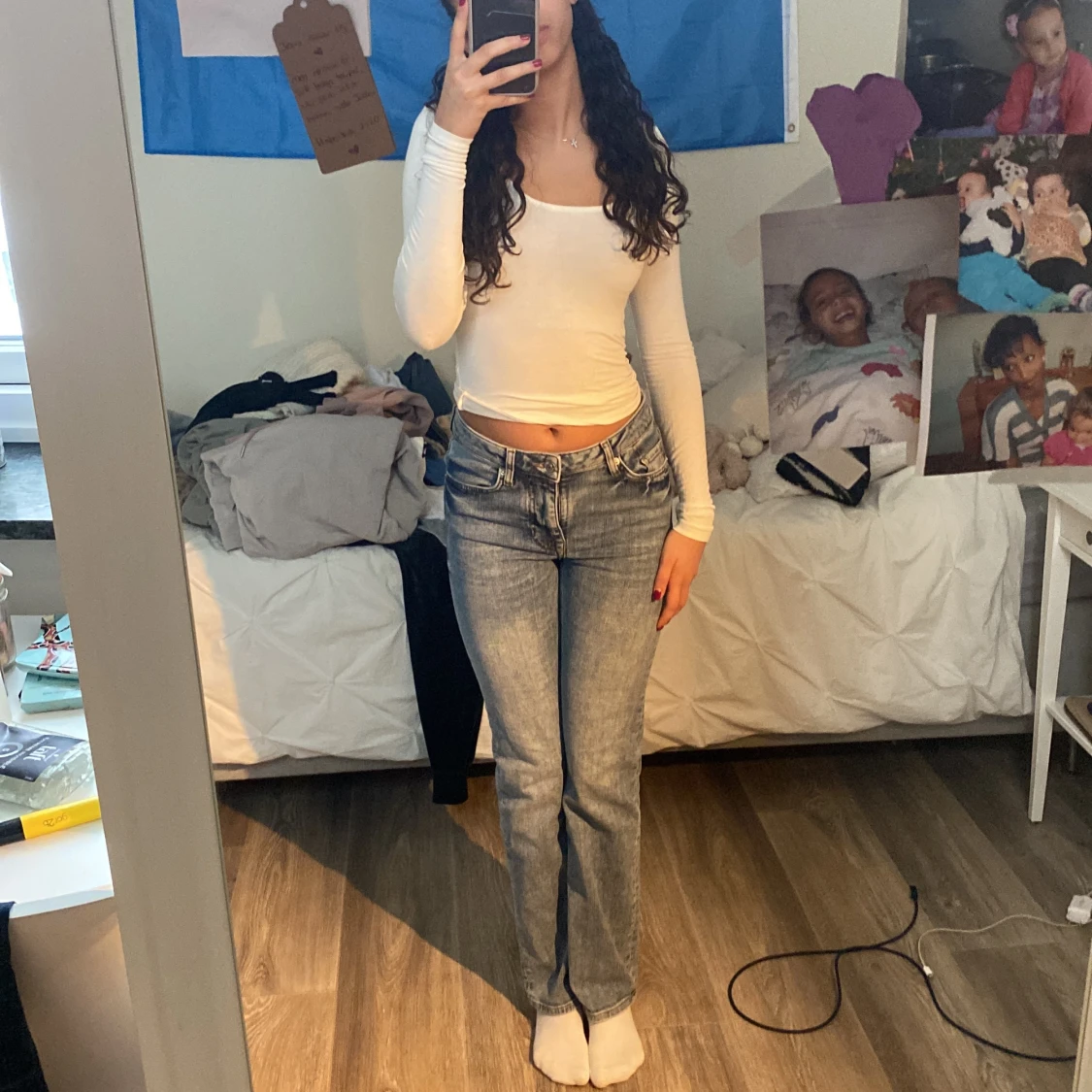 Jättefina jeans från J. Lindeberg, säljer pga för små🩷