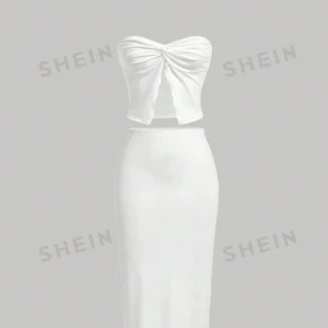 Sett - Jättefint oanvänt sett ifrån shein, perfekt till sommaren 🌞 . Storlek XS. Köparen står för frakten 💗💗