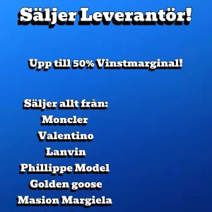 Leverantör  - Leverantör för endast 400kr! 