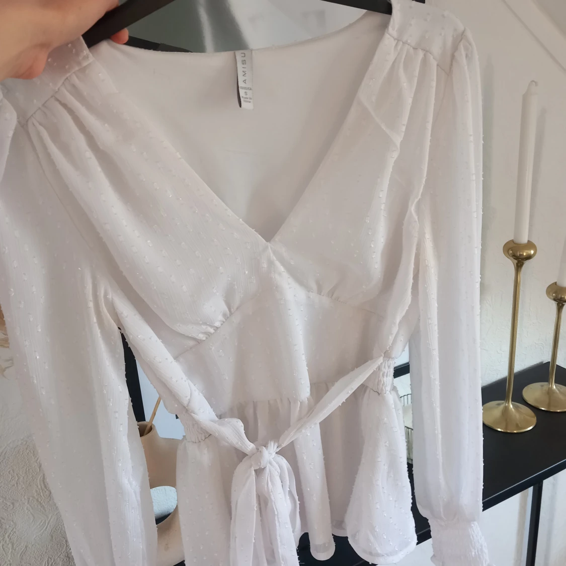 Jättesöt sommrig blus 🌸🤍